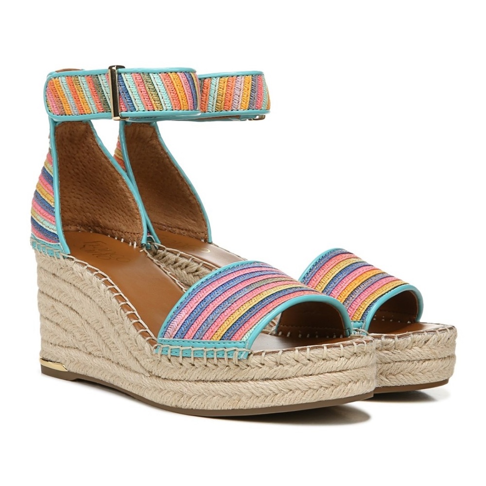 Franco Sarto Clemens Espadrille Wedge Sandal